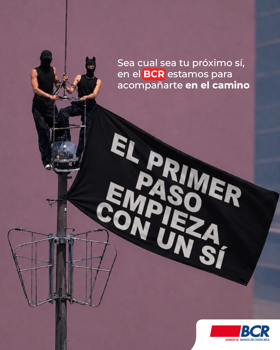 Banco de Costa Rica, Campaña «El primer paso empieza con un sí»