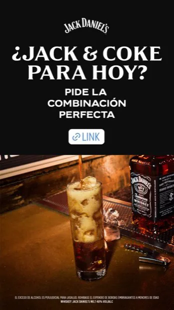 Jack Daniel's, Historia «Jack & Coke»