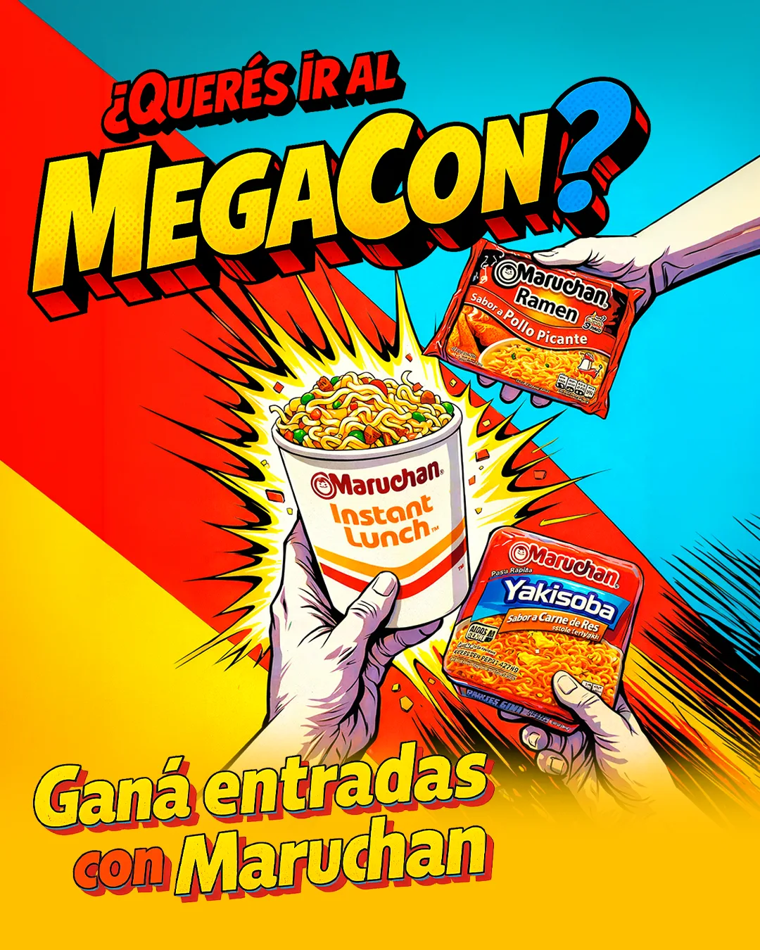Maruchan, Sorteo en redes